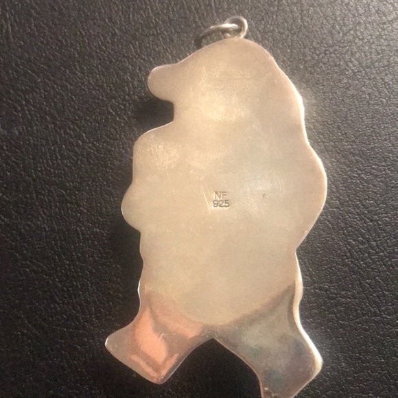 STERLING SILVER SANTA 12.2g - Picture 2 of 4